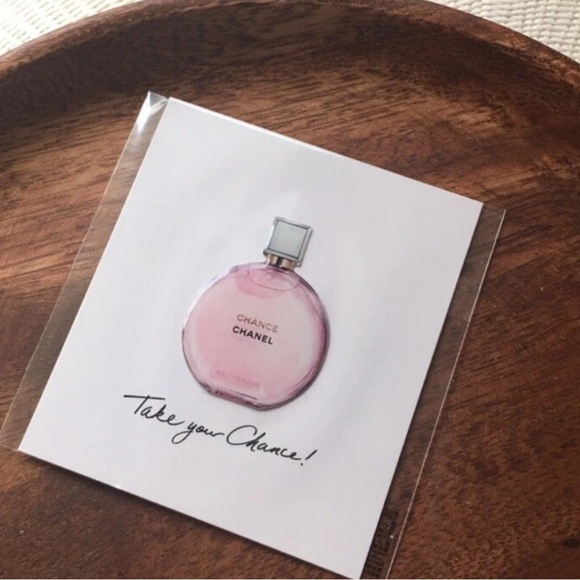 CHANEL Chance Eau Tendre Pink Sticker - Picture 1 of 3